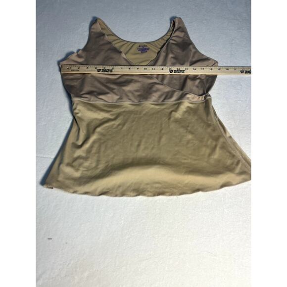 Spanx Women's V-Neck Tank Top Undershirt Slip Size 2XL Plus Size - Picture 5 of 6